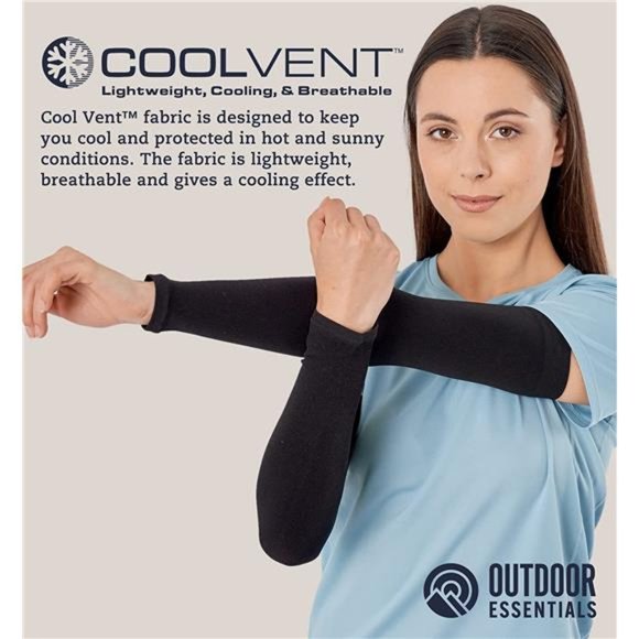 UV Sun Protection Arm Sleeves - Cooling Compression Arm Sleeve - Sports & UV - Picture 5 of 6